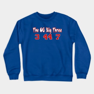 The OG Big 3 of the New Jersey Nets Crewneck Sweatshirt